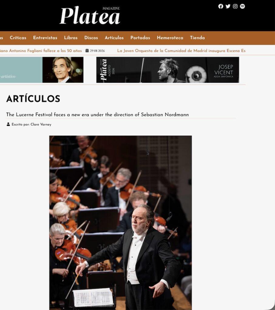 Lucerne 2026 Platea review