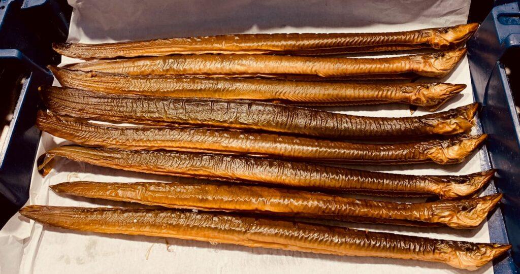 Smoked eel - who would have thought it was a thing!