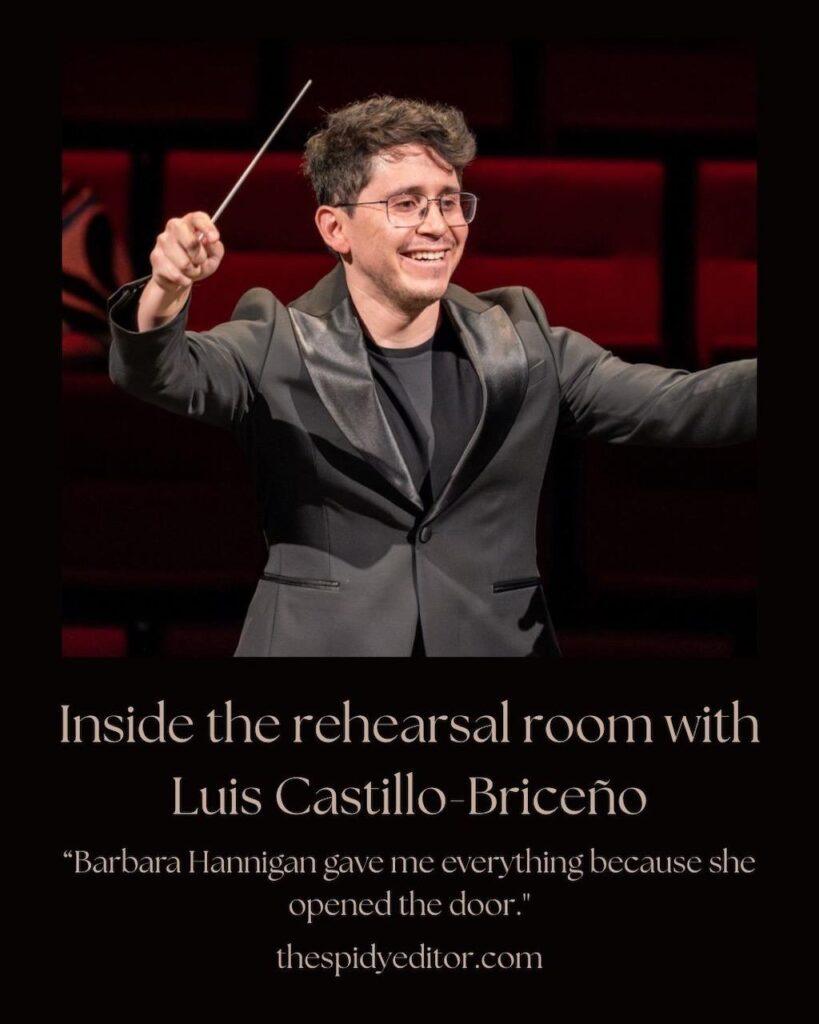 Luis conducting