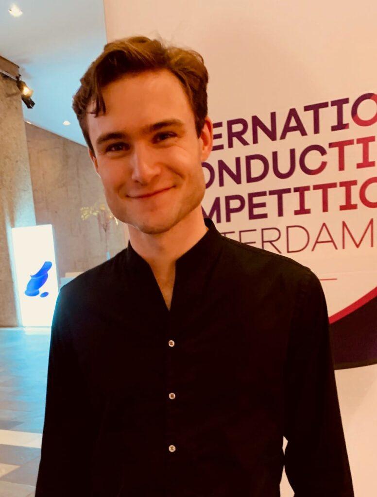 Bertie Baigent, Grand Prix winner of the inaugural International Conducting Competition Rotterdam | | © Clare Varney