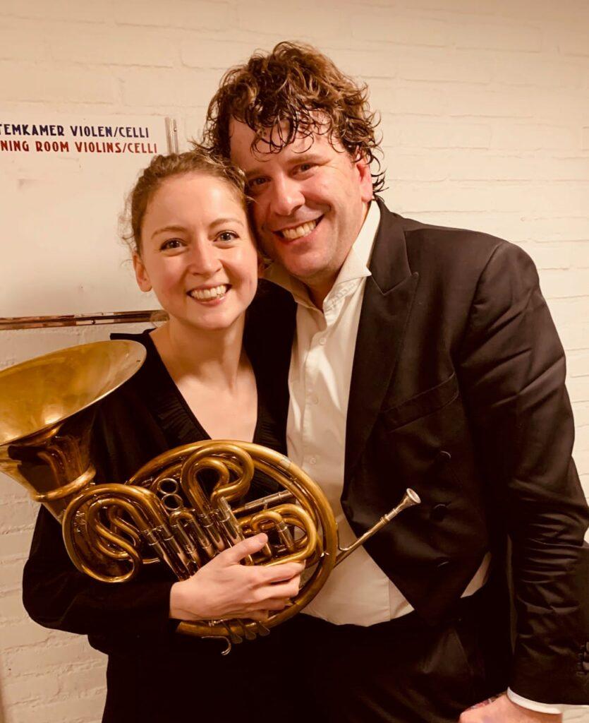 Katy Woolley, the 33-year-old principal horn of the KCO (from Devon, UK) was on fire, receiving the biggest ovation of the night | © C Varney
