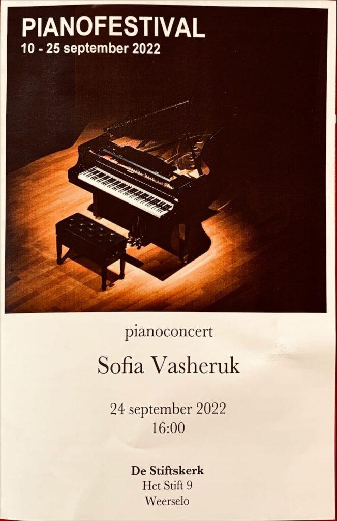 Sofia Vasheruk recital
