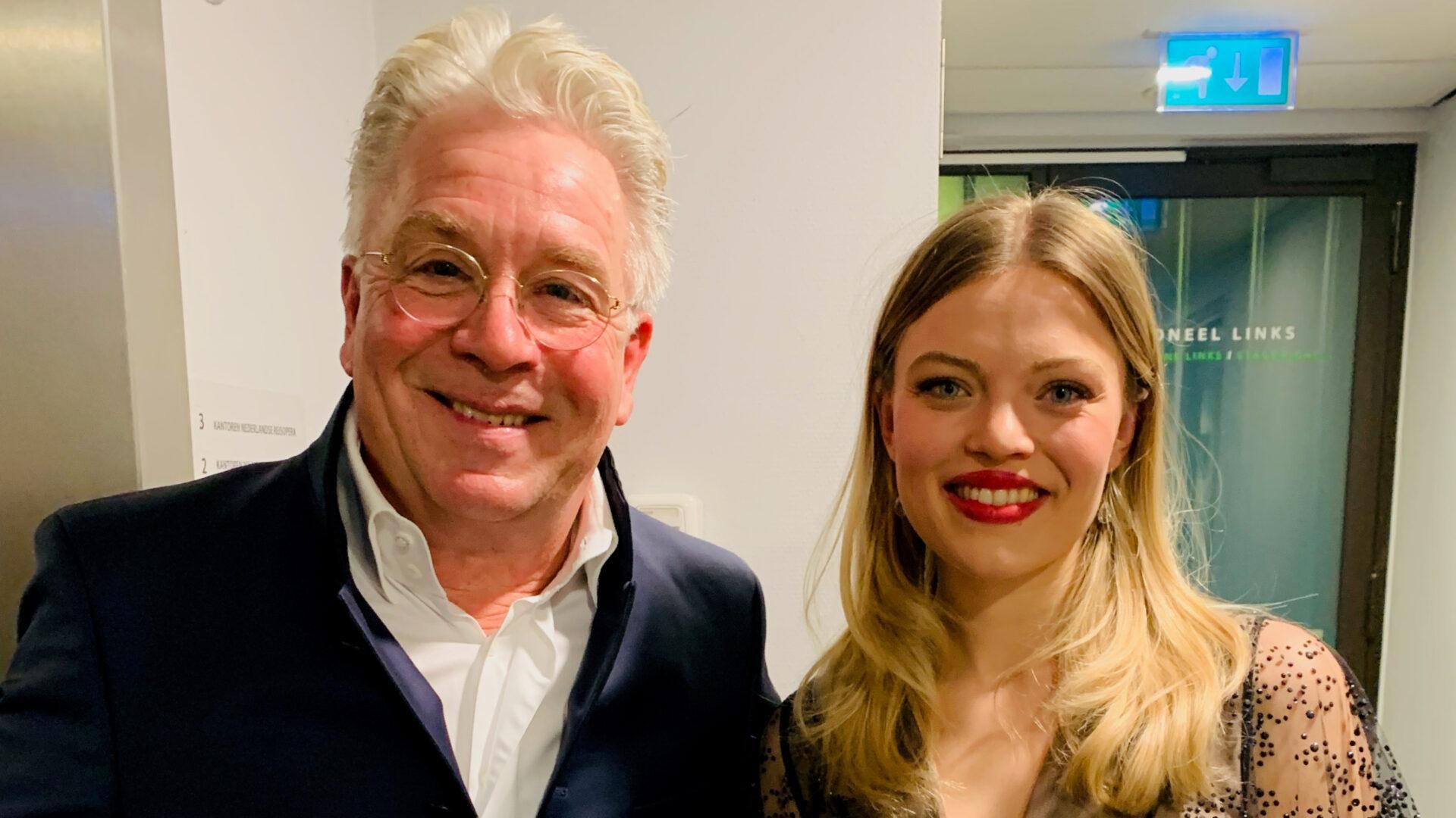 Håkan Hardenberger with the Swedish soprano, Johanna Wallroth © Clare Varney
