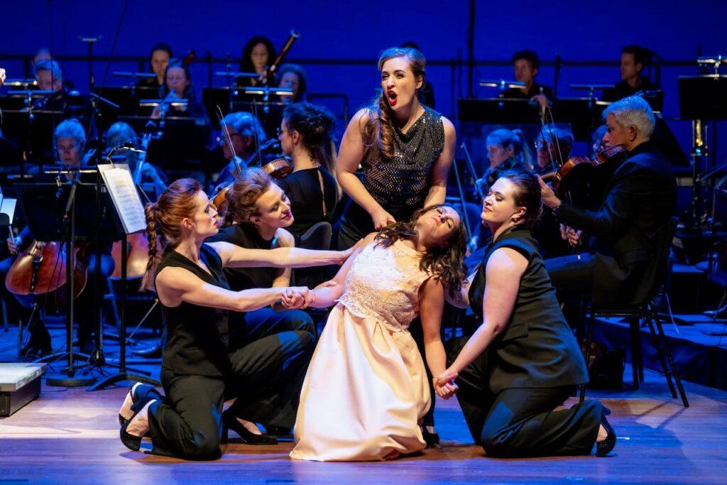 Sophia Theodories as the Queen of the Night executed all those ludicrously high notes with ease