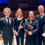 Soloists after the performance