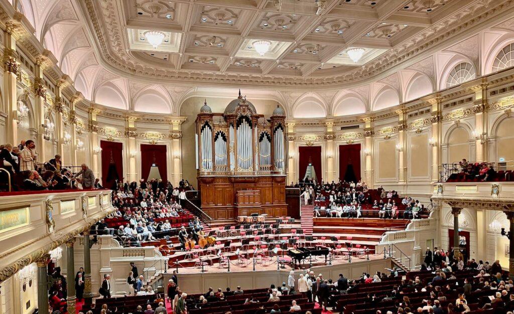The auditorium