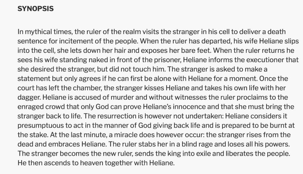 synopsis