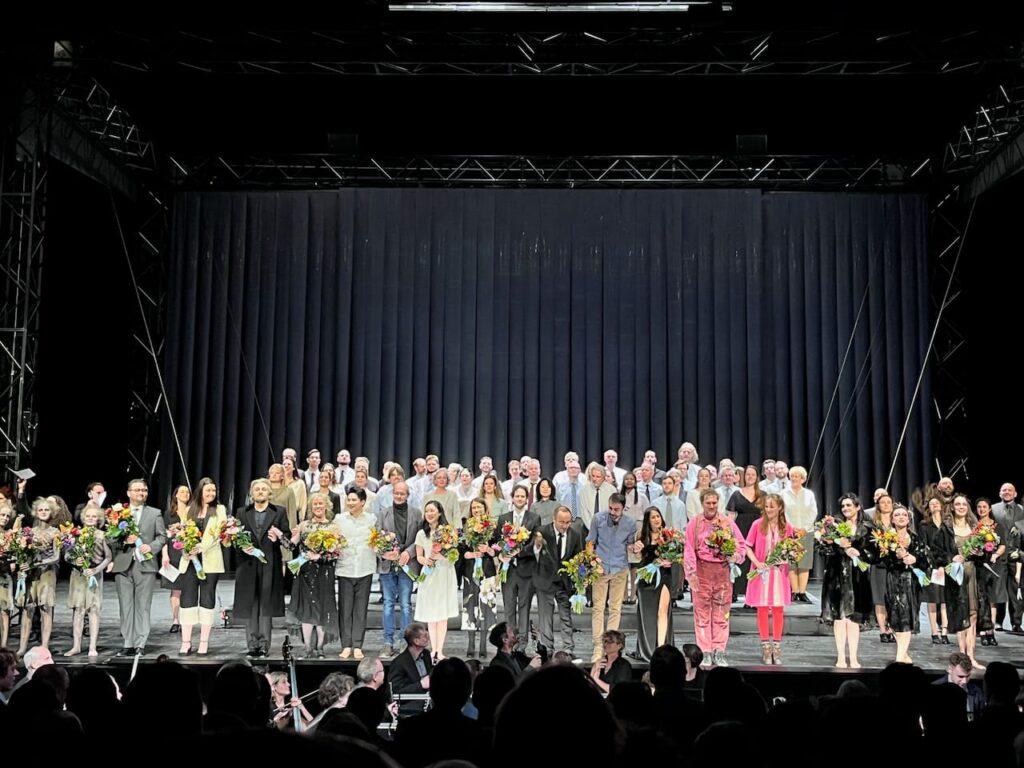 Curtain call for The Magic Flute