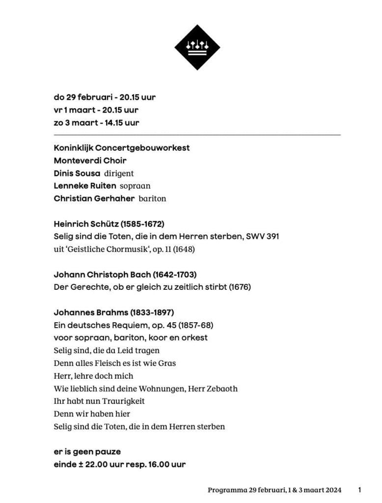 The programme