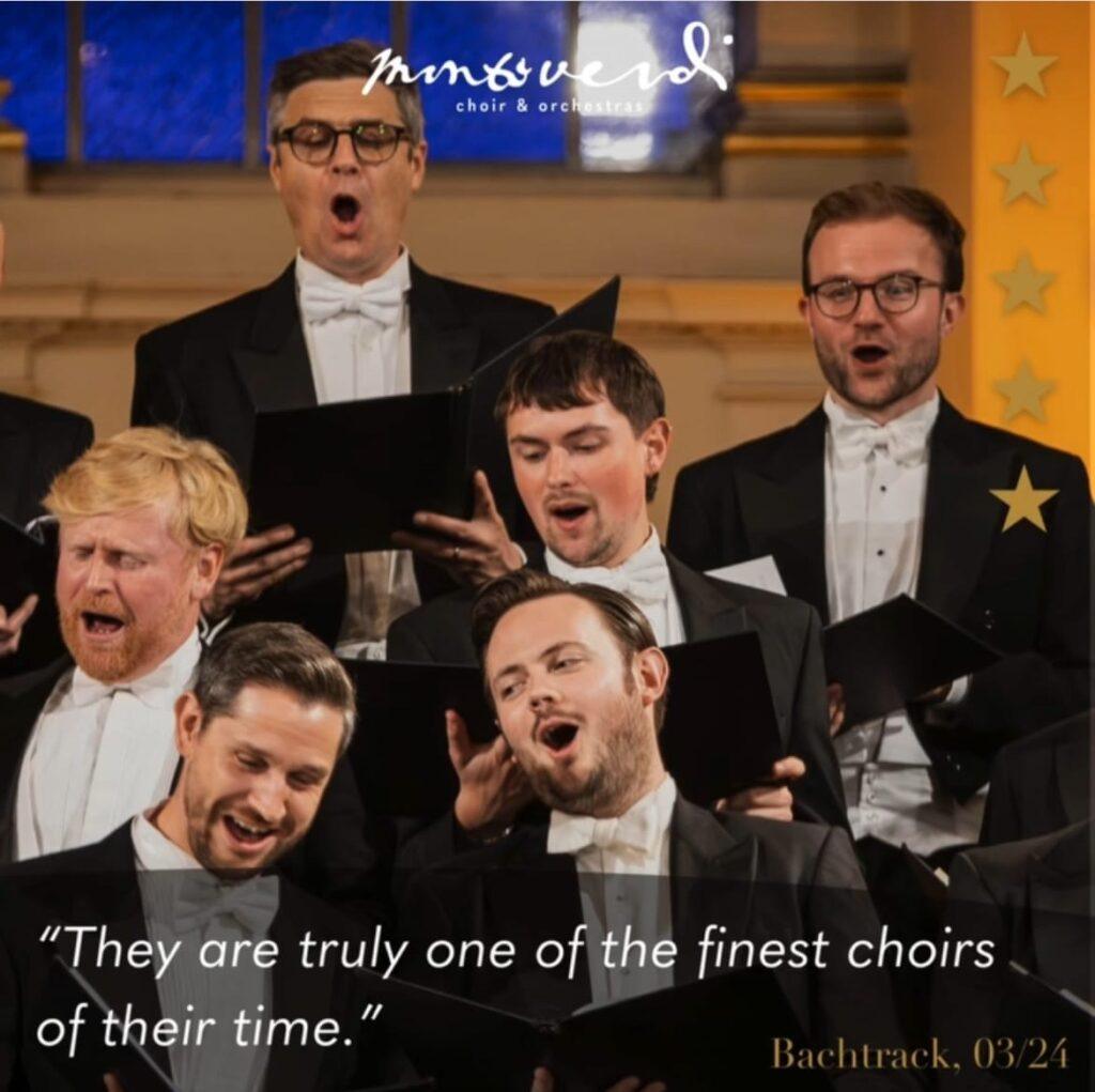 Monteverdi choir singers
