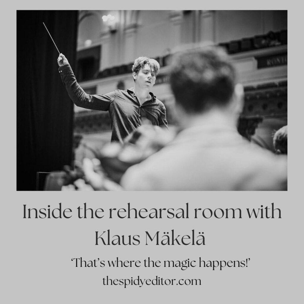 Klaus Mäkelä | Inside the rehearsal room