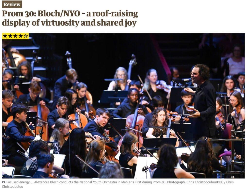 BBC Proms | Bloch