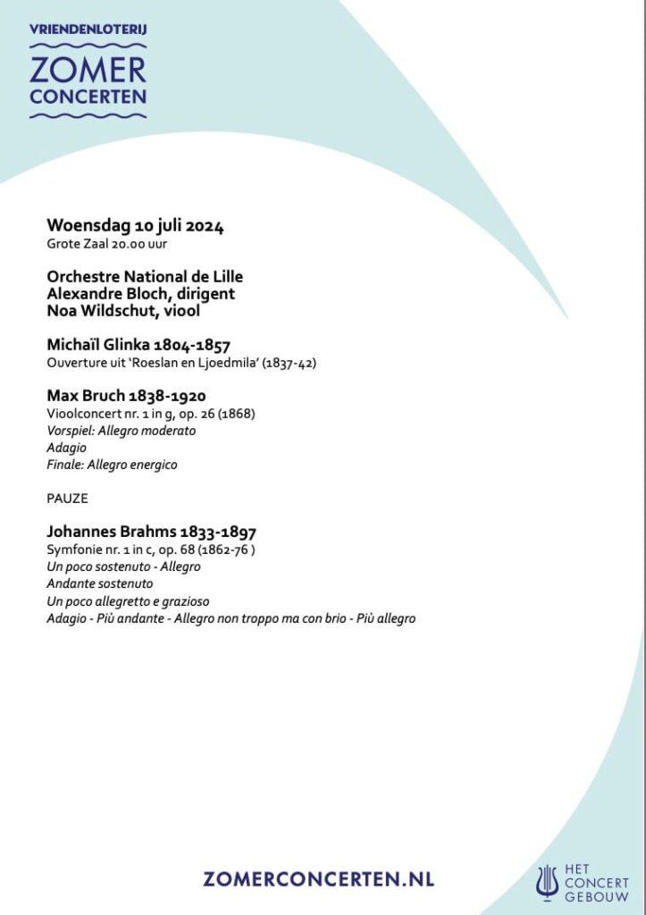 Programme | Concertgebouw