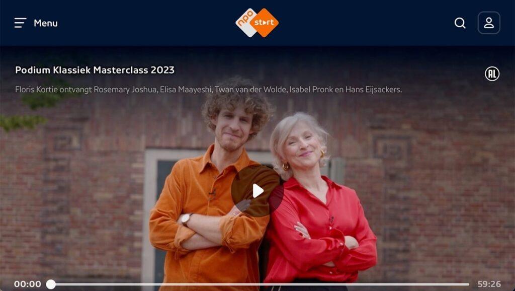 Floris Kortie and Rosemary Joshua | Dutch broadcaster NPO