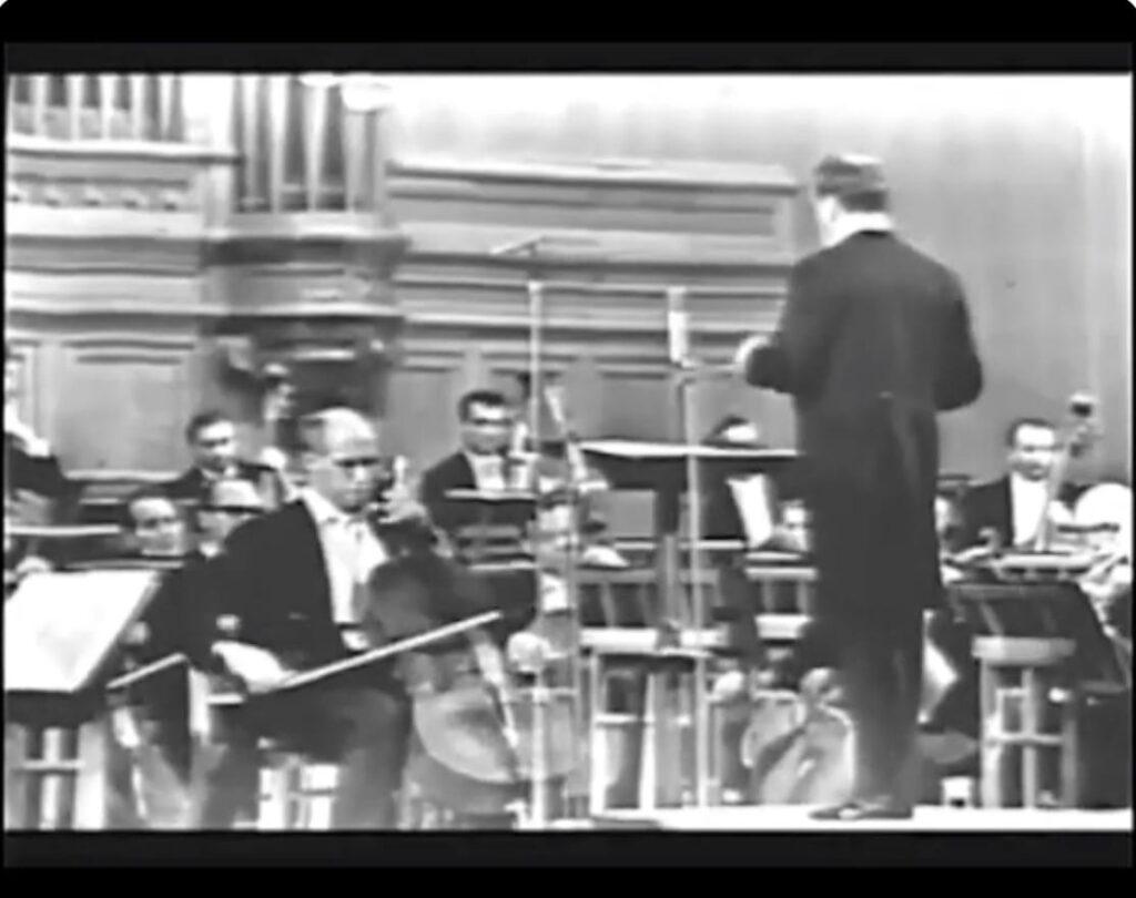 Rostropovich playing Shostakovich's Cello Concerto no 2