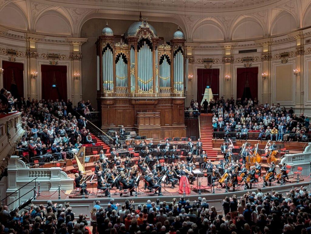Lisa Batiashvili at the Concertgebouw