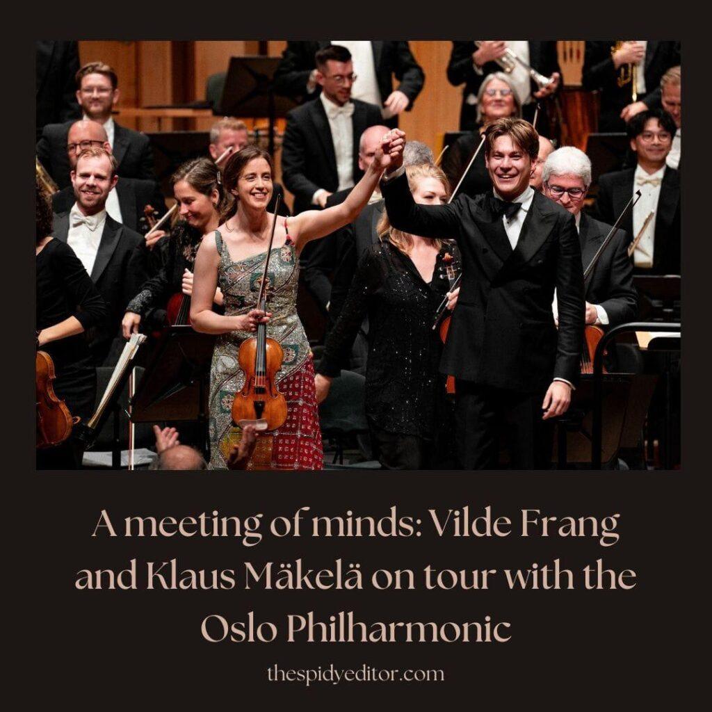 Vilde Frang and Klaus Mäkelä Mahler 3