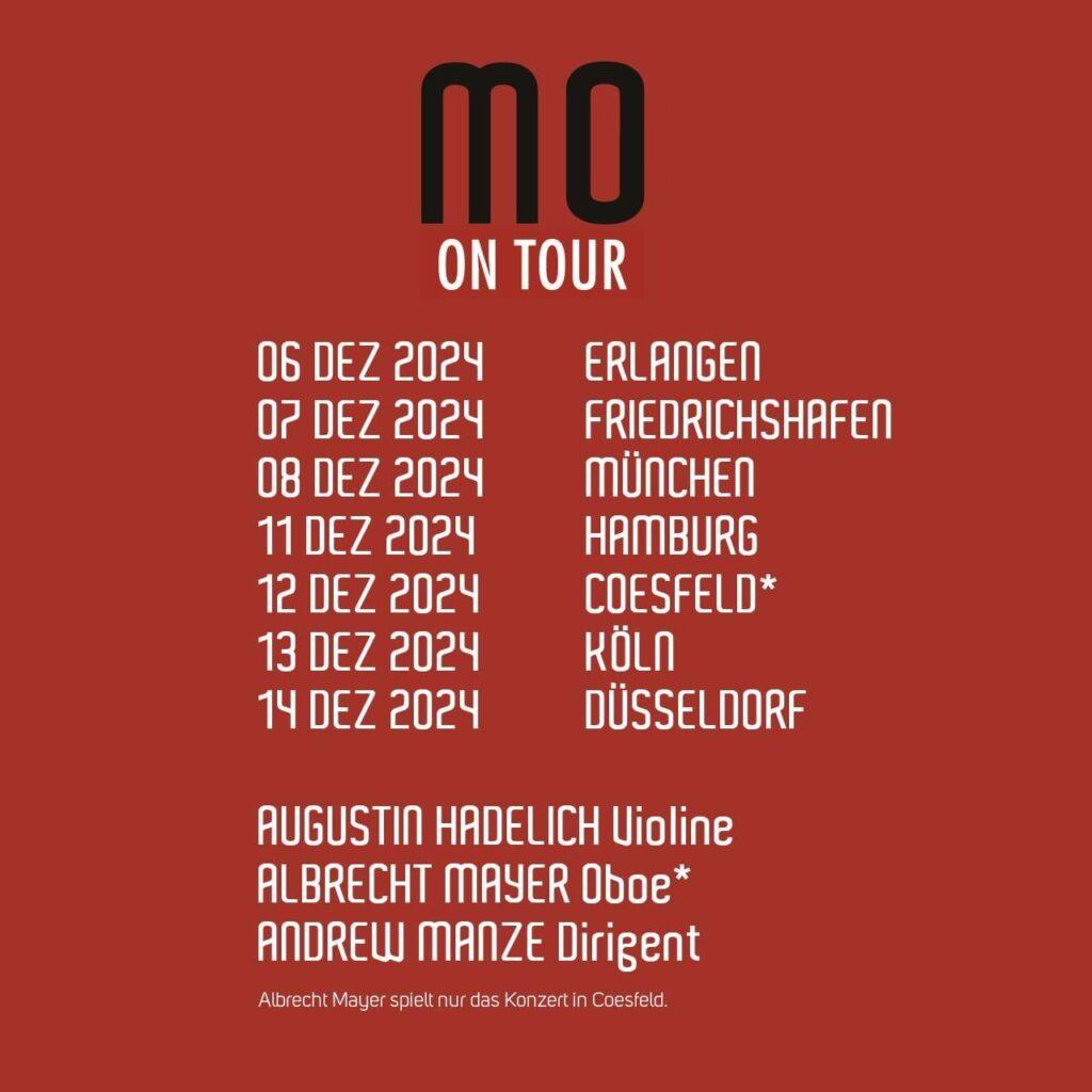 Mozart Orchester 2024 tour