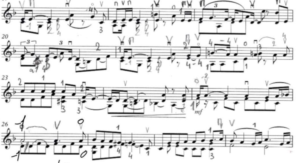 violin music from Bohemian Rhapsody