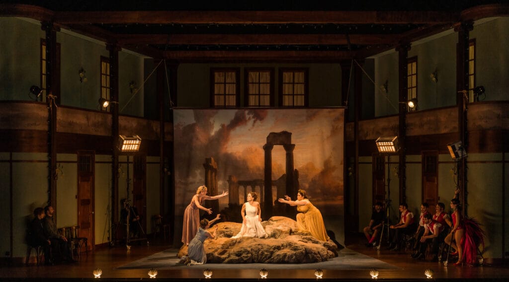 Ariadne and her nymphs