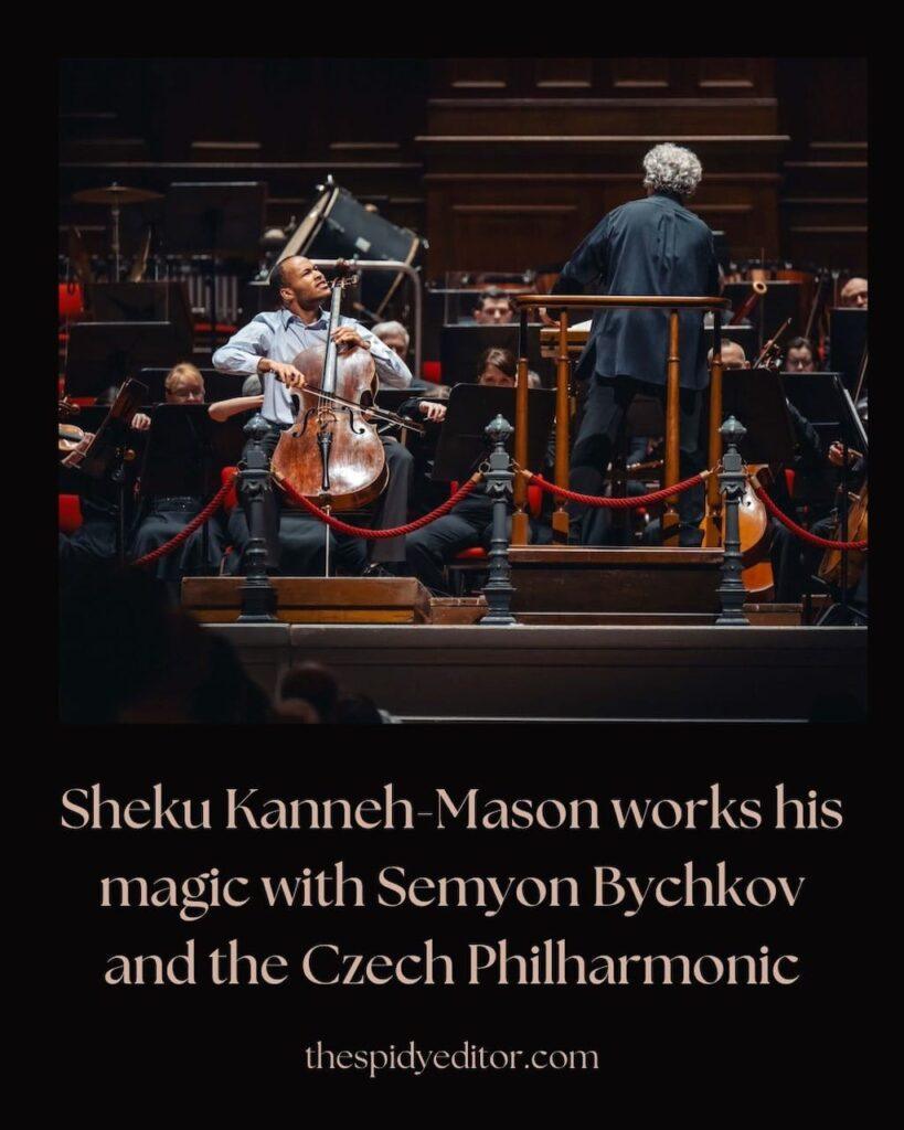 man playing cello