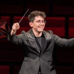 Man conducting orchestra