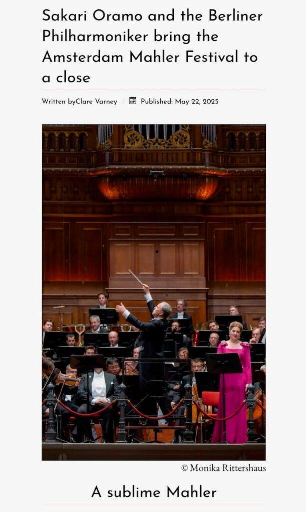 Mahler 10 | Berlin Phil | Platea review | Clare Varney