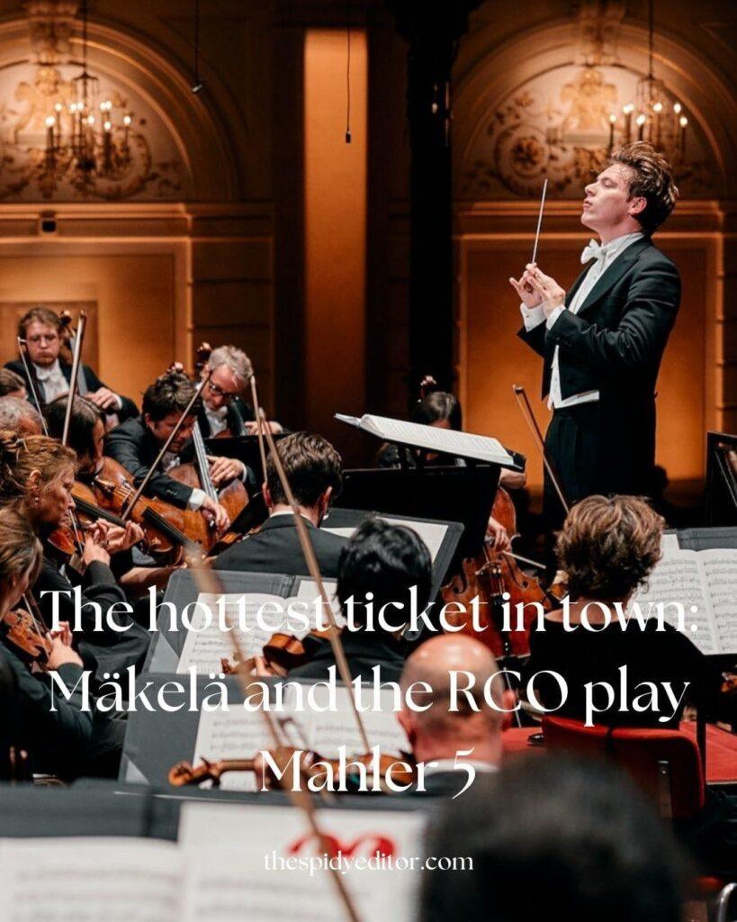 man conducting an orchestra