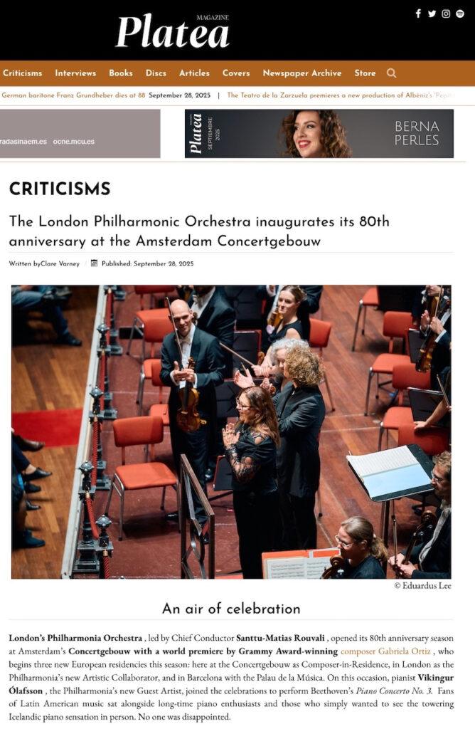 Platea review | Philharmonia |