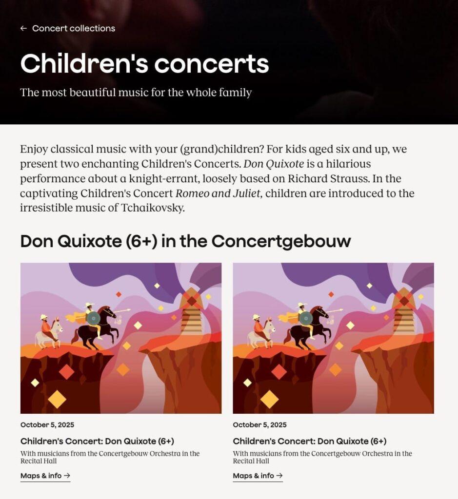 Children's concerts