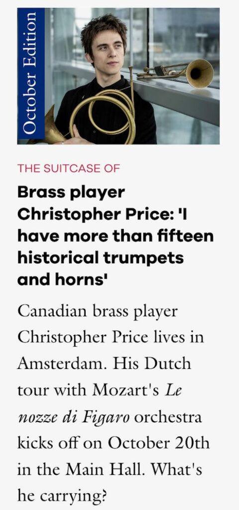 Christopher Price horn