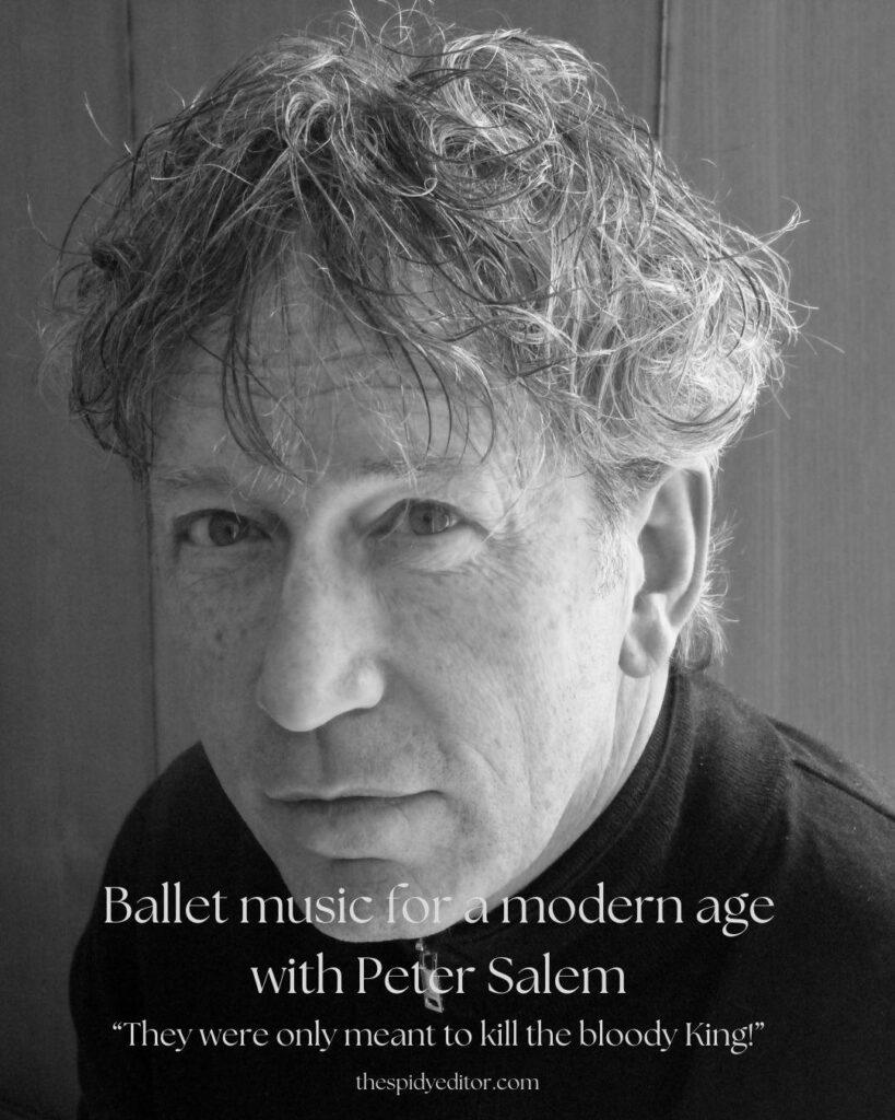 Man talking about Ballet