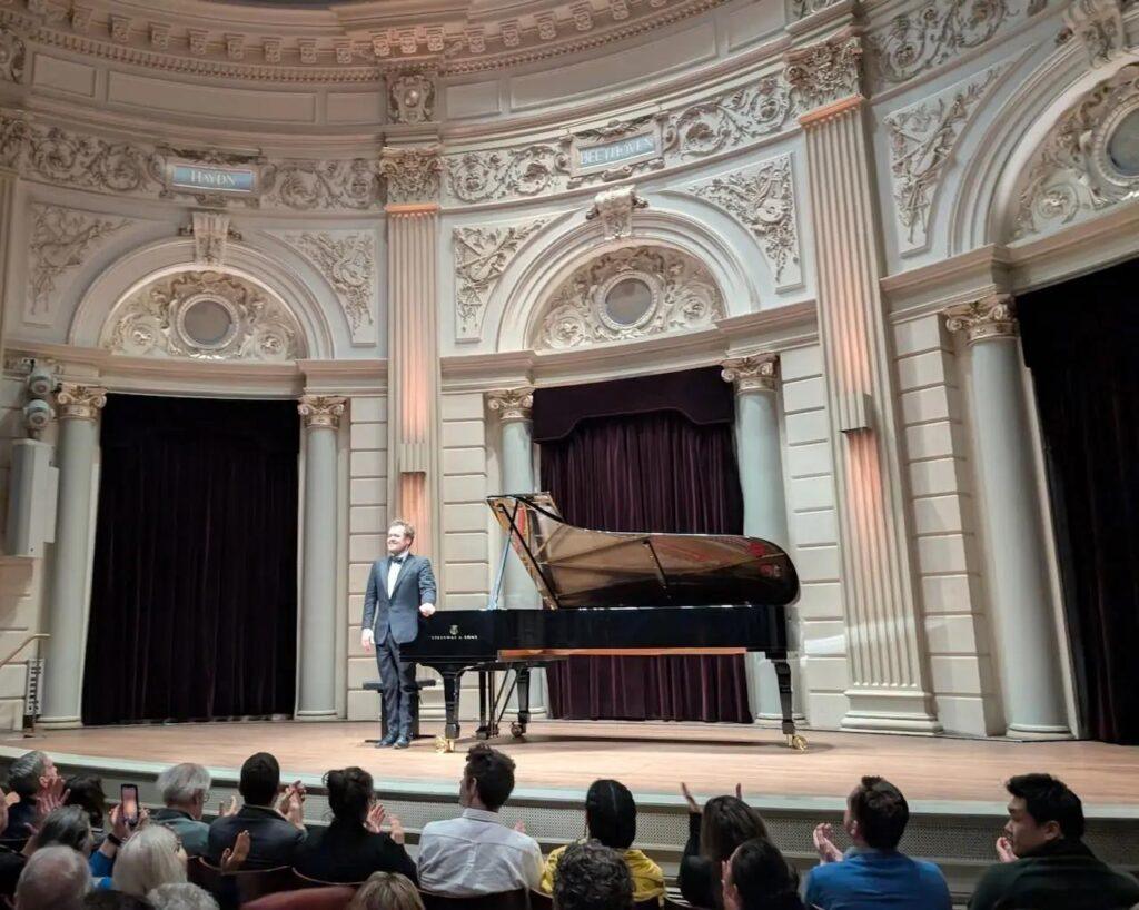 Ben Grosvenor at the Concertgebouw