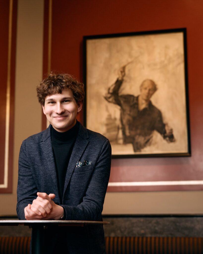 Aurel Dawidiuk at the Concertgebouw
