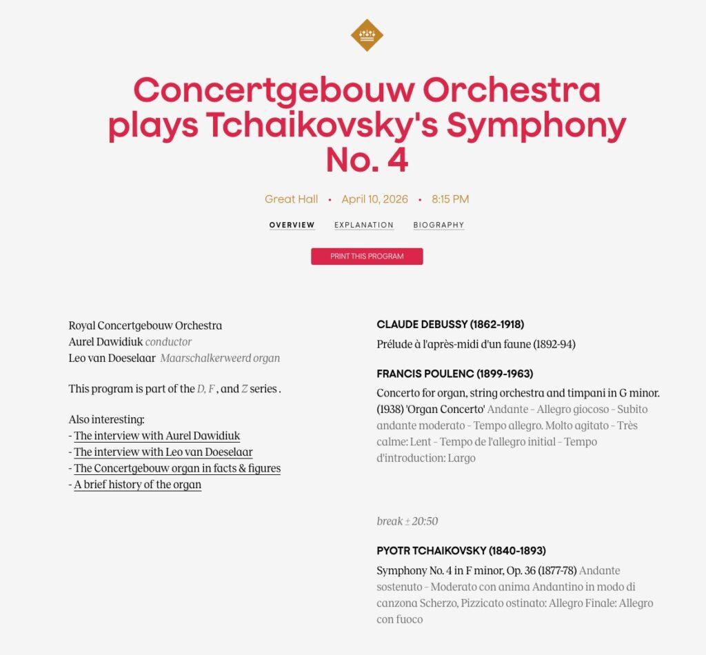 Aurel Dawidiuk programme RCO