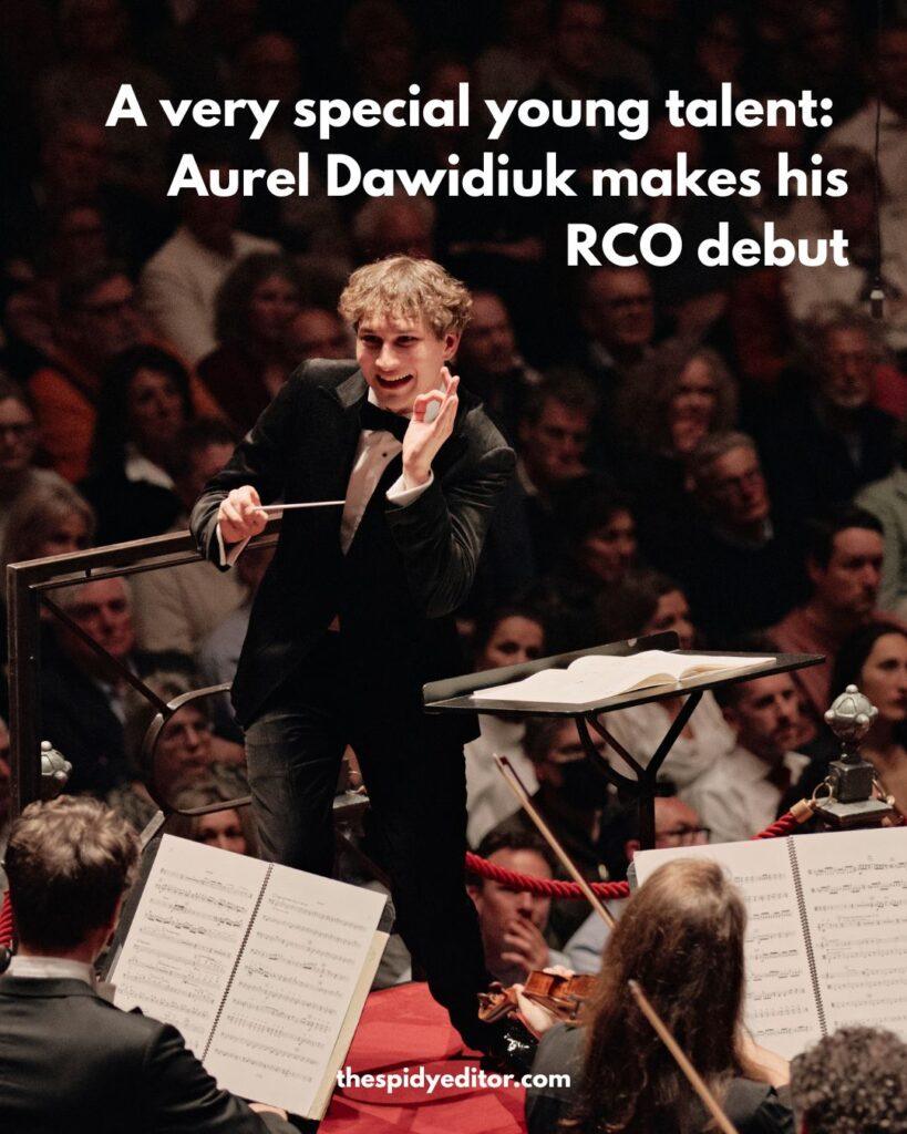 Aurel Dawidiuk RCO debut