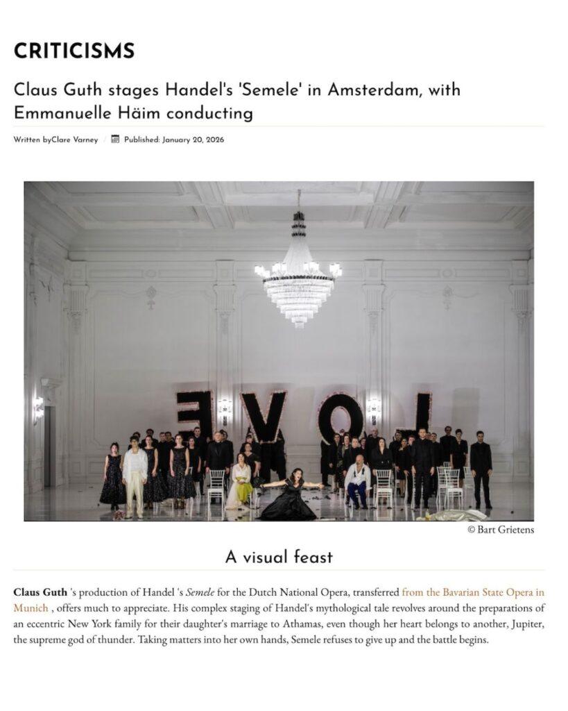 Semele review