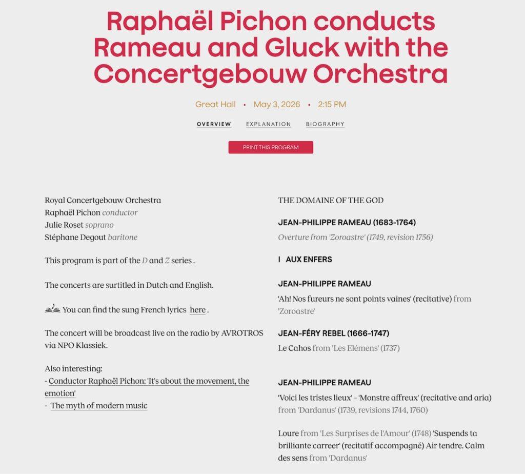 Pichon RCO programme