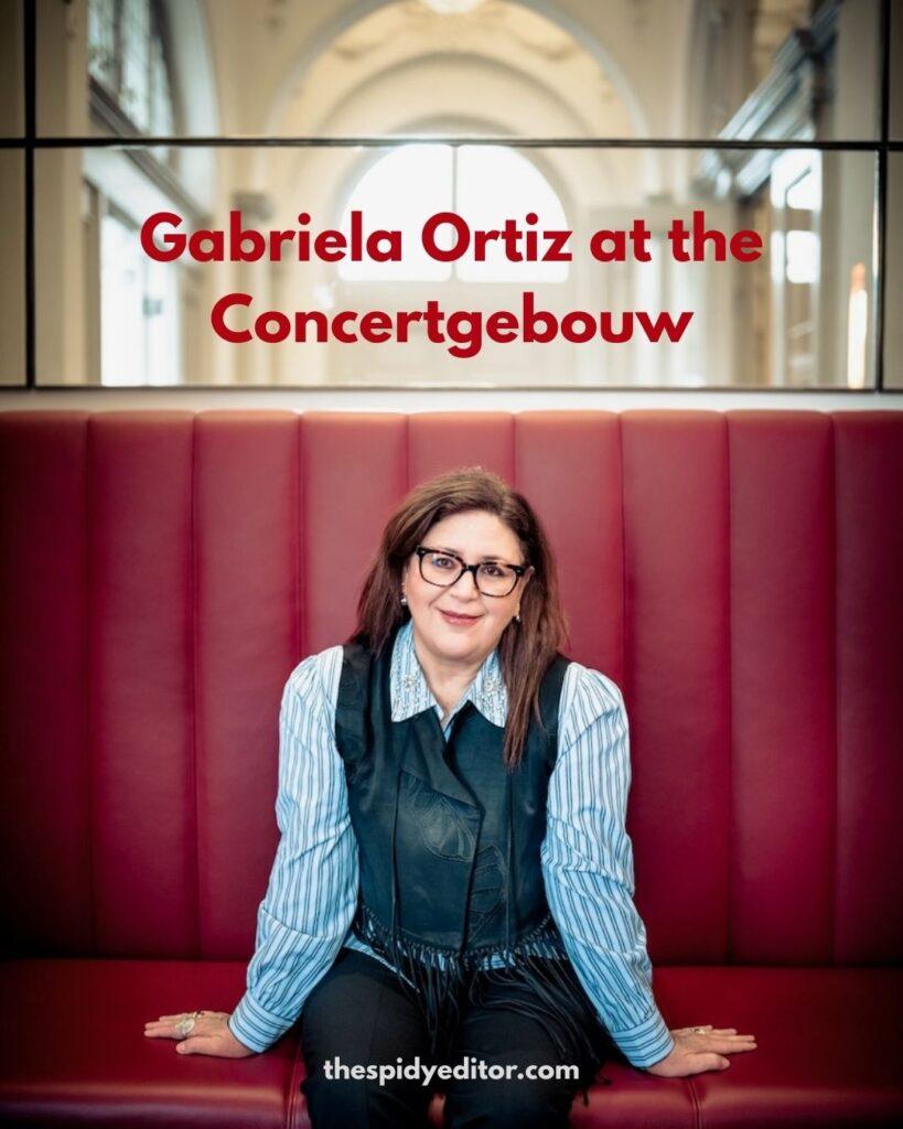 Gabriella Ortiz at the Concertgebouw | Water, water everywhere
