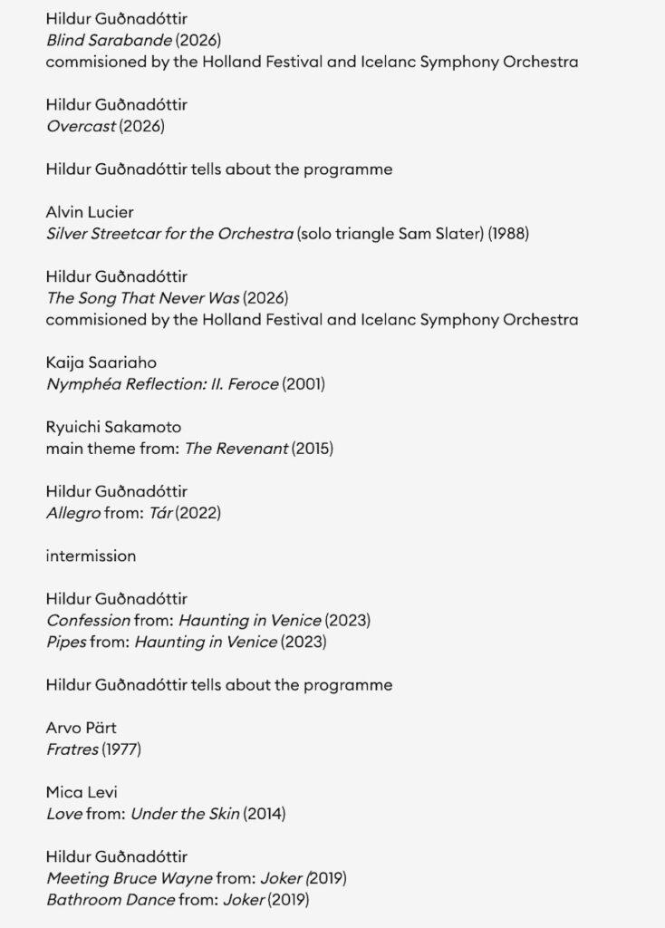 Hildur programme 2